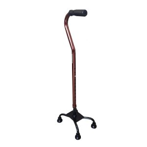 E 1636 Трость 4-х опорная, регулируемая по высоте, без УПС, ERGOFORCE